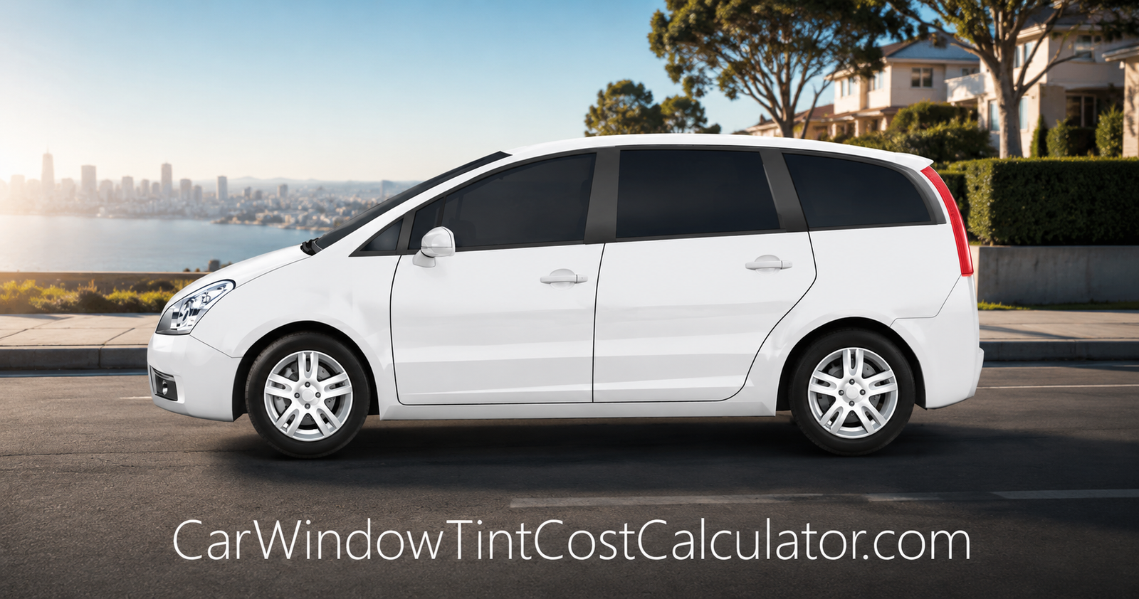 Dyed Film window tint cost for Large SUV in Suburban